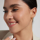 Tube Hoop Earrings