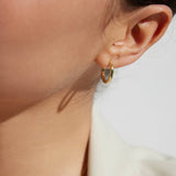 Tube Hoop Earrings