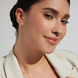 Tube Hoop Earrings