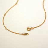 Cross Inline Necklace