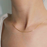 Thin Snake Chain Necklace