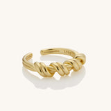 Braided Crossover Ring