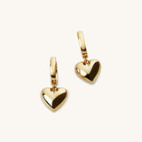 Hollow Love Drop Earrings