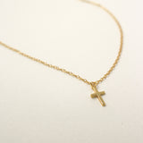 Glossy Cross Necklace