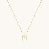 Zodiac Sign Diamond Necklace