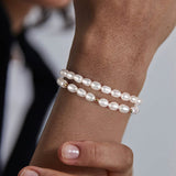 Classic White Pearl Bracelet