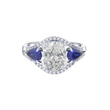 Cobalt Sparkle Ring