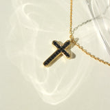 Cross Black Bracelet