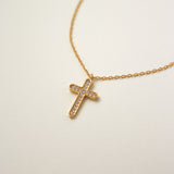 Cross Gold Pendant Necklace