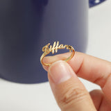 Engraved Elegance Ring