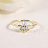 Glimmering Diamond Ring