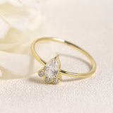 Glimmering Diamond Ring