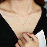 Glossy Cross Necklace