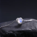 Heartfelt Moonstone Bracelet