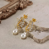 Madge Baroque Stud Earrings