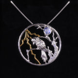 Moonlit Melody Pendant Necklace