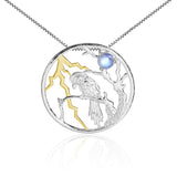 Moonlit Melody Pendant Necklace