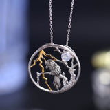 Moonlit Melody Pendant Necklace