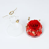 Best Gift-Sincerity Necklace with Eternal Rose Box