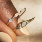 Opulent Oval Opal Ring