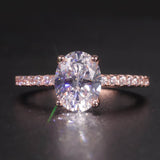 Oval Diamond Ring