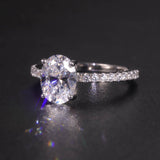 Oval Diamond Ring