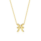 Zodiac Sign Diamond Necklace