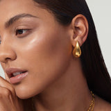 Radiant Teardrop Studs