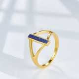 Sapphire Bridge Ring