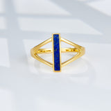 Sapphire Bridge Ring