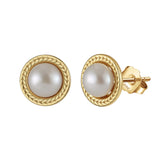 Shining Pearl Ear Studs