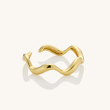 Molten Wave Stacking Ring