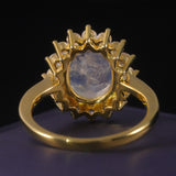 Sunflower Moonlight Ring