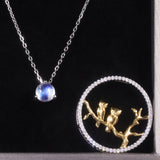 Twilight Dual-Use Moonstone Necklace