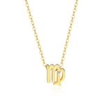 Zodiac Sign Diamond Necklace