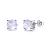 Whisper Moonstone Studs