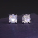 Whisper Moonstone Studs