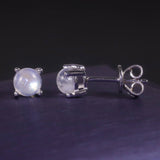 Whisper Moonstone Studs